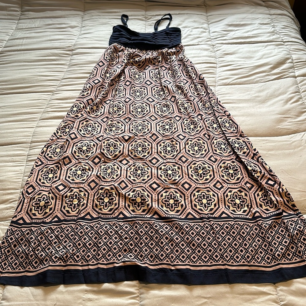 Anthropologie Lilka dress, size small, purple and navy, pockets - Picture 2 of 4
